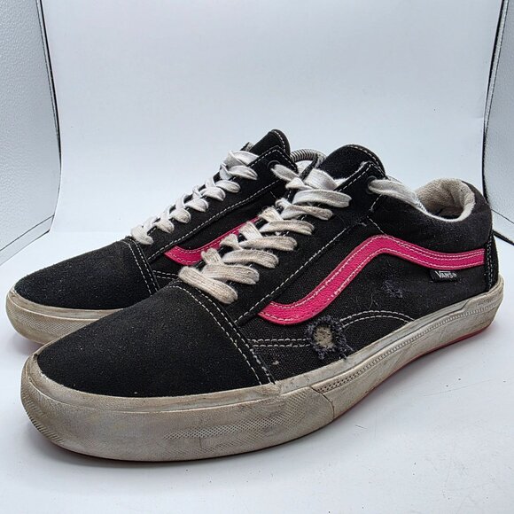 Vans BMX Old Skool Mens Size 12 Black Neon Pink Sneaker Shoes Casual Outdoors main image 7